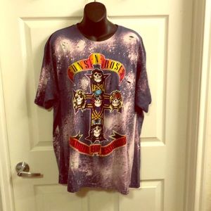 Distressed Guns N Roses Appetite Bravado T